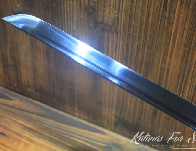 Hand Forged Blue Acid Dye High Carbon Steel Ninjato - Katanas For Sale